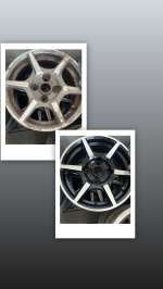 Restauração de rodas de liga leve 