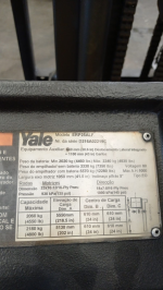 Empilhadeira elétrica Yale ERP25ALF 80V 2005