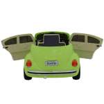 MINI BEATLE CORE VERDE 12V. FUSCA