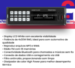 Rádio MP3 Automotivo Bluetooth USB SD em São José dos Campos